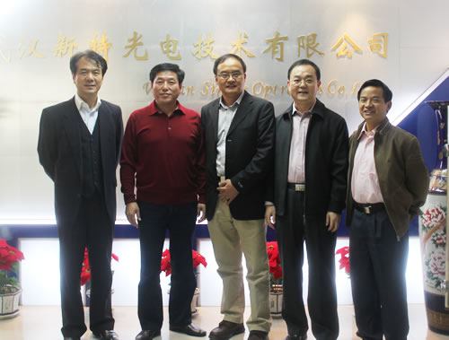 武漢市人民政府副秘書長高丹彥、武漢市僑聯(lián)主席秦鋒等一行到我司調(diào)研