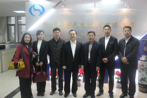 鞍山（國家）高新技術產(chǎn)業(yè)開發(fā)區(qū)張國林副主任一行訪問我司